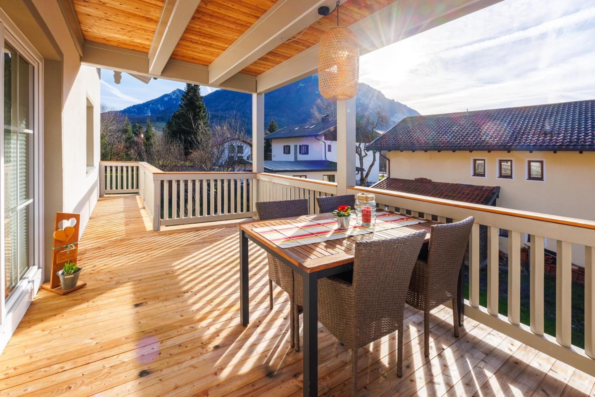 Ferienwohnung Sonnenplatzl Reiter Inkl. Chiemgaukarte Ruhpolding Zewnętrze zdjęcie